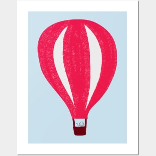 Hot Air Balloon Posters and Art